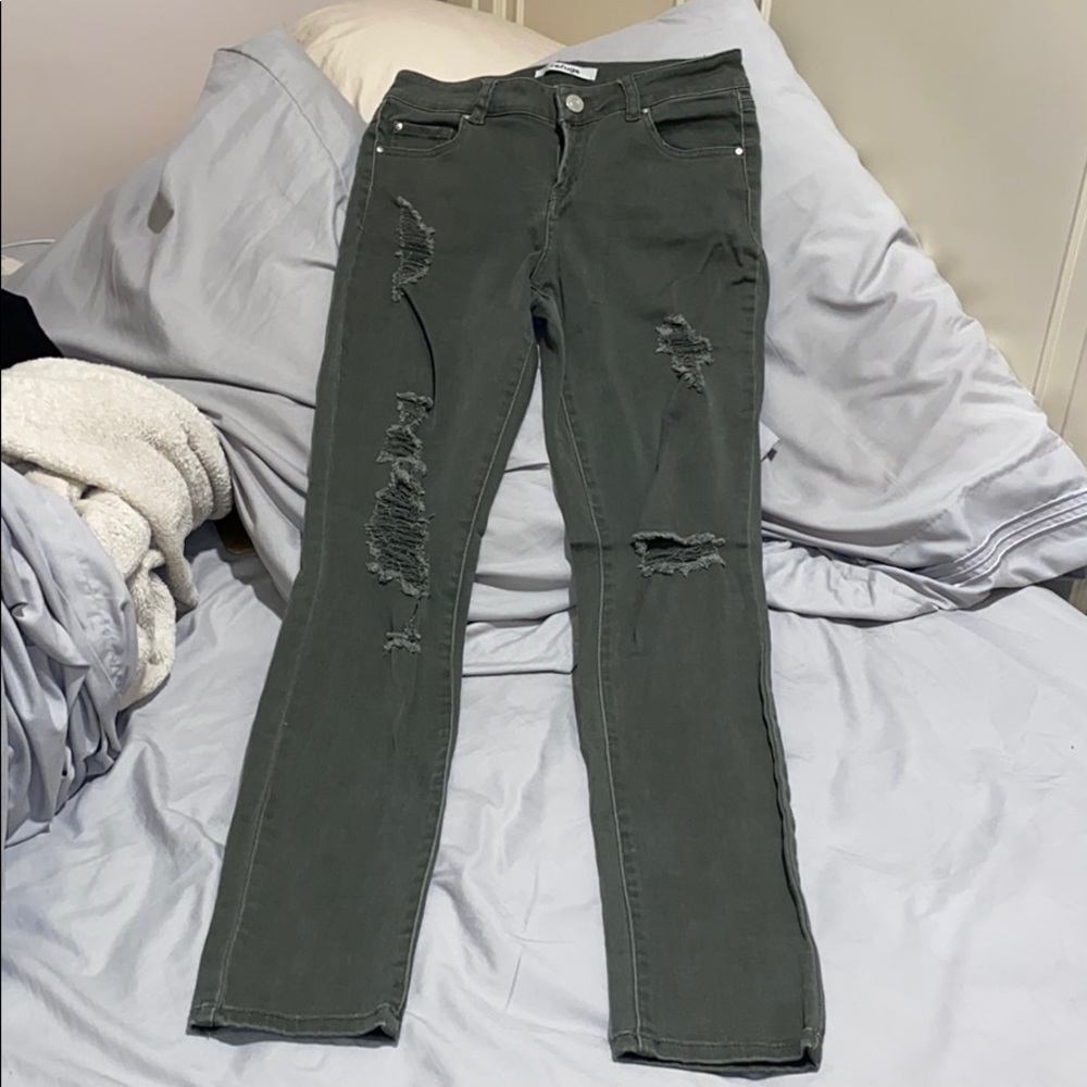 Olive Colored Jeans